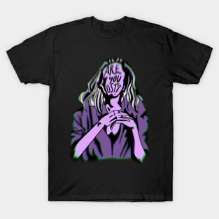 Are You Lost? Fairytale Dreamcore in amethyst purple T-Shirt